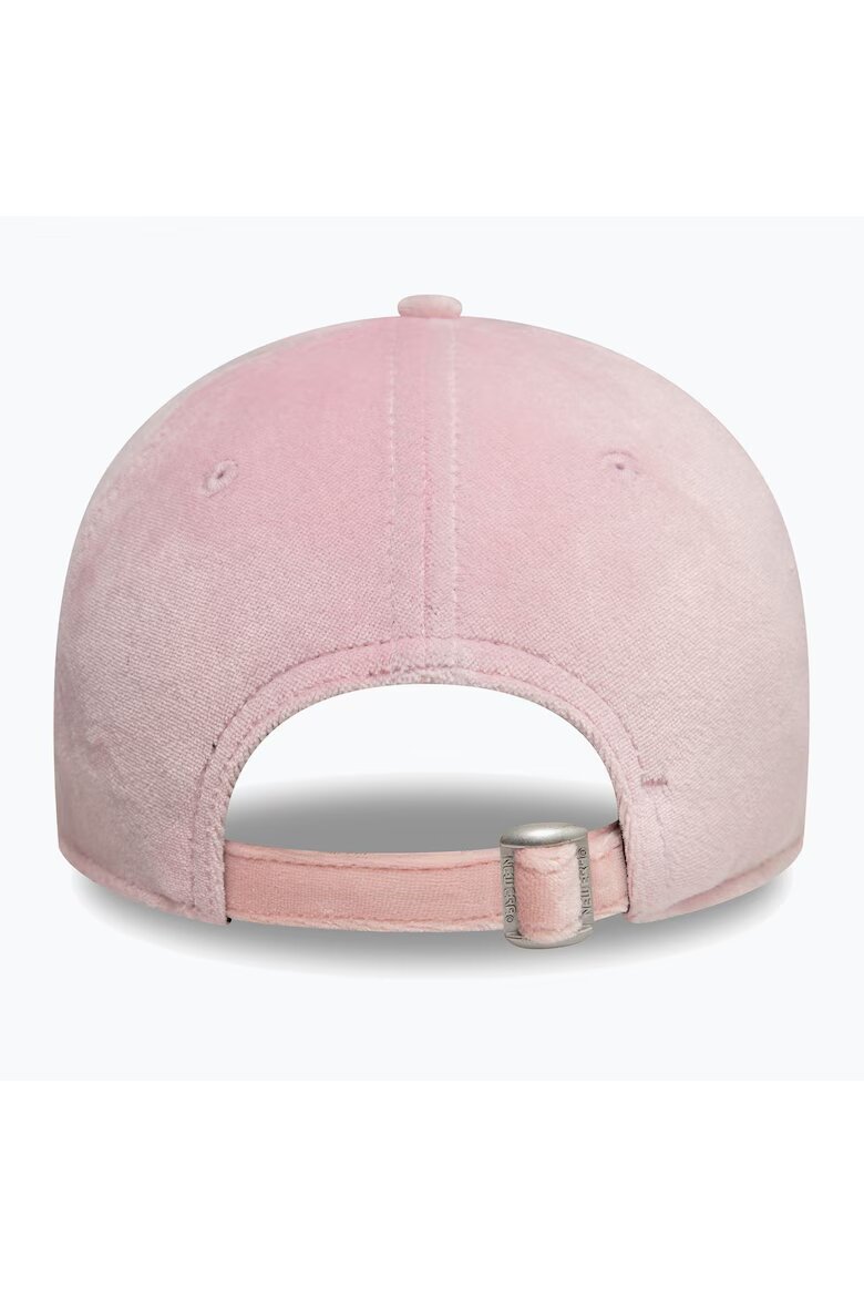 New Era Дамска шапка Diamante Velour с регулируема дръжка 9Forty в тъмно розово