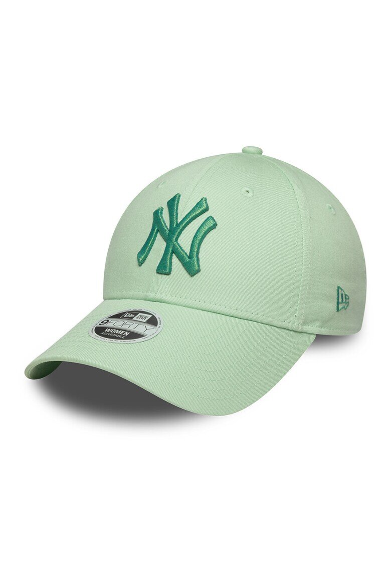 New Era Памучна шапка New York Yankees 9FORTY Бледозелен
