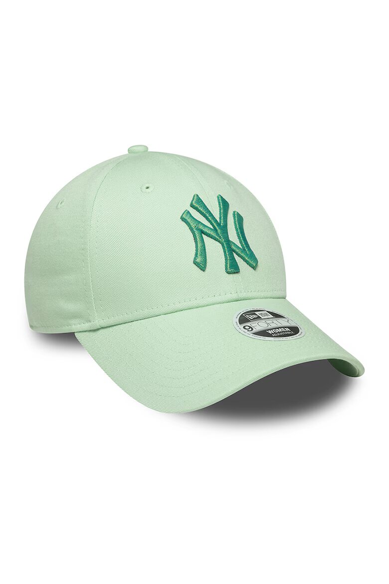 New Era Памучна шапка New York Yankees 9FORTY Бледозелен