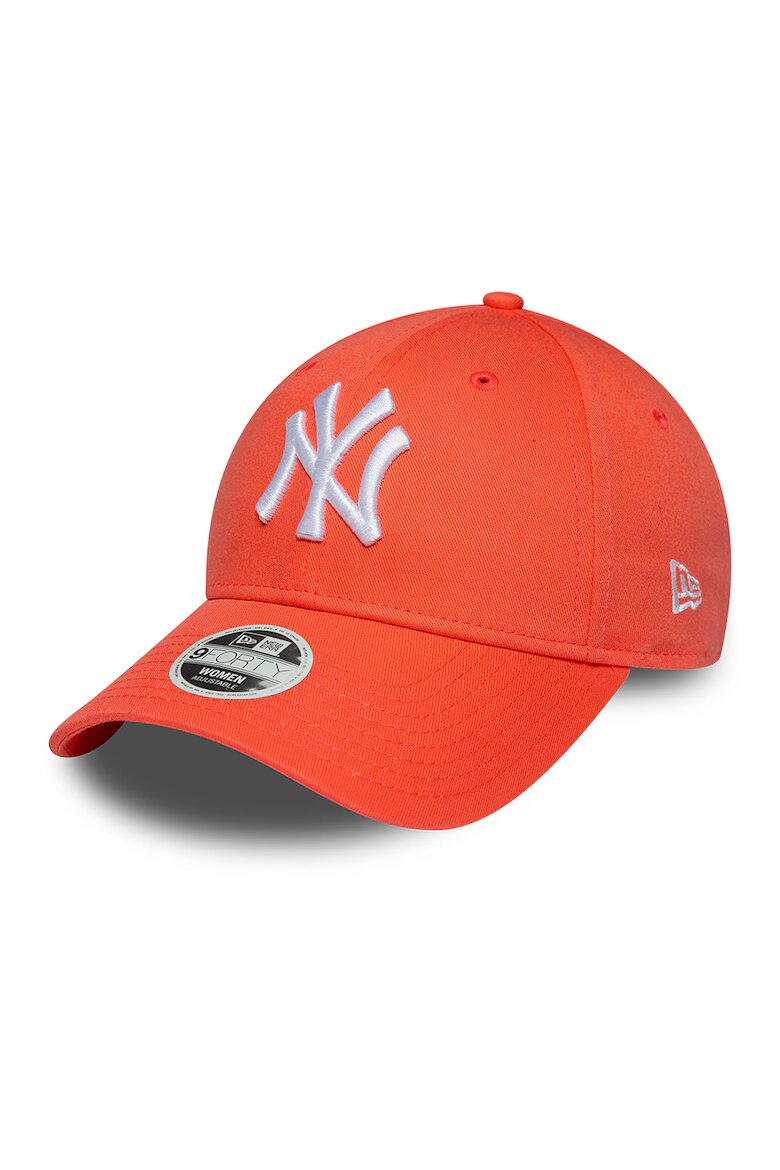 New Era Памучна шапка New York Yankees 9FORTY Мандарина