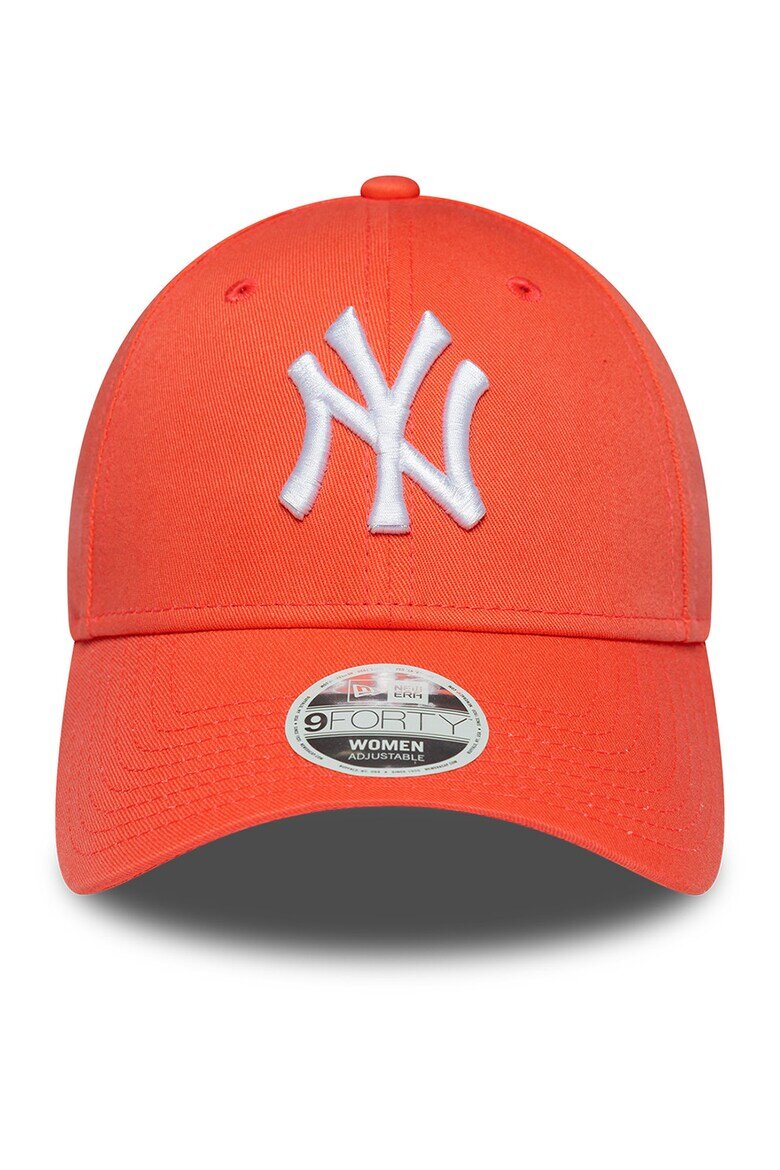 New Era Памучна шапка New York Yankees 9FORTY Мандарина