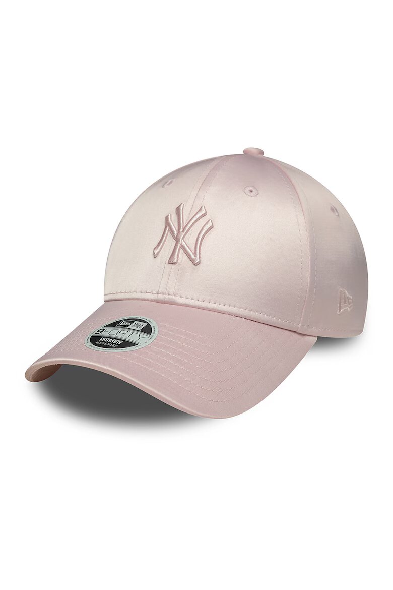 New Era Сатинирана шапка 9Forty NY Yankees с капса Прашно розово