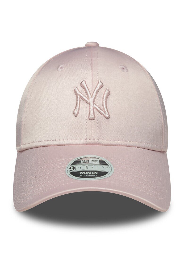New Era Сатинирана шапка 9Forty NY Yankees с капса Прашно розово