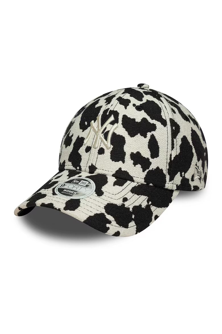 New Era Шапка 9Forty NY Yankees с принт Черен/Мръснобял
