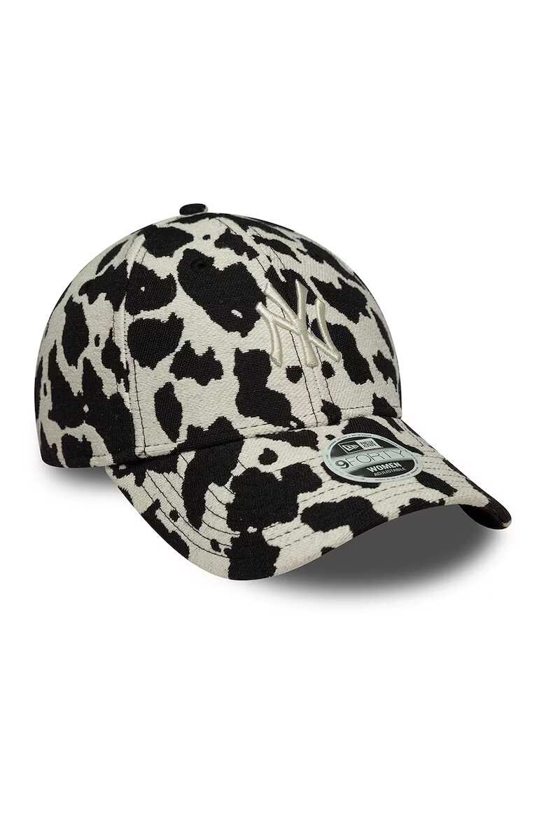 New Era Шапка 9Forty NY Yankees с принт Черен/Мръснобял