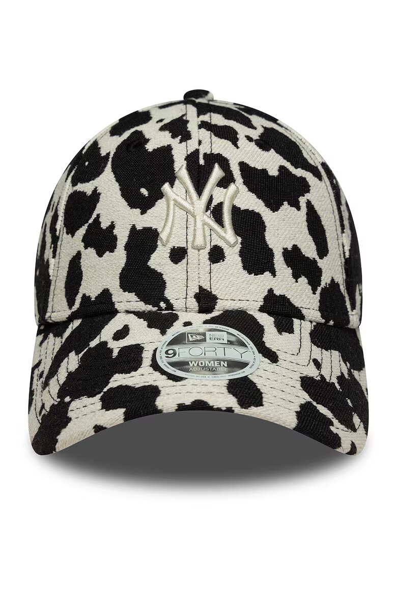 New Era Шапка 9Forty NY Yankees с принт Черен/Мръснобял
