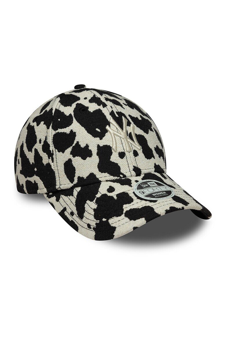 New Era Шапка 9Forty NY Yankees с принт Черен/Мръснобял
