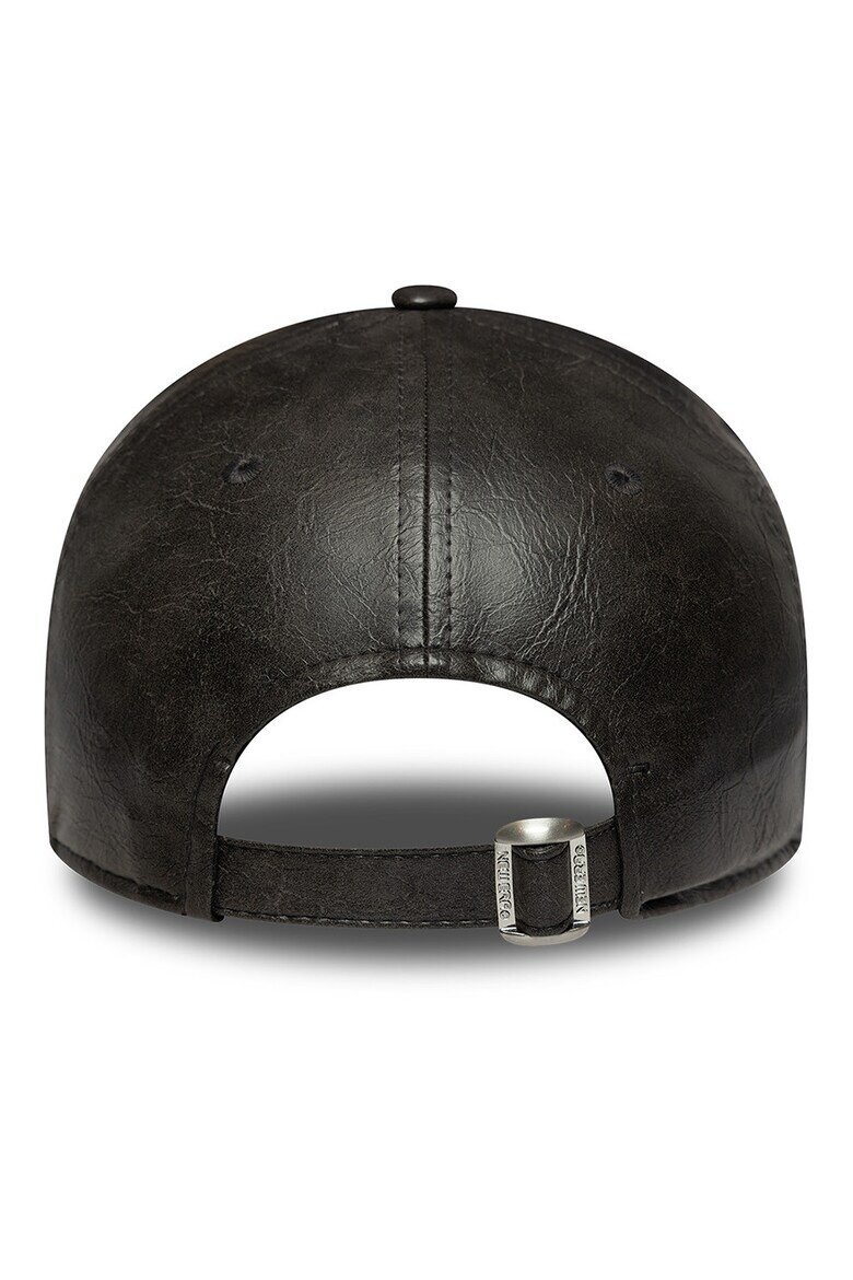 New Era Шапка 9TWENTY® от еко кожа с лого Черен