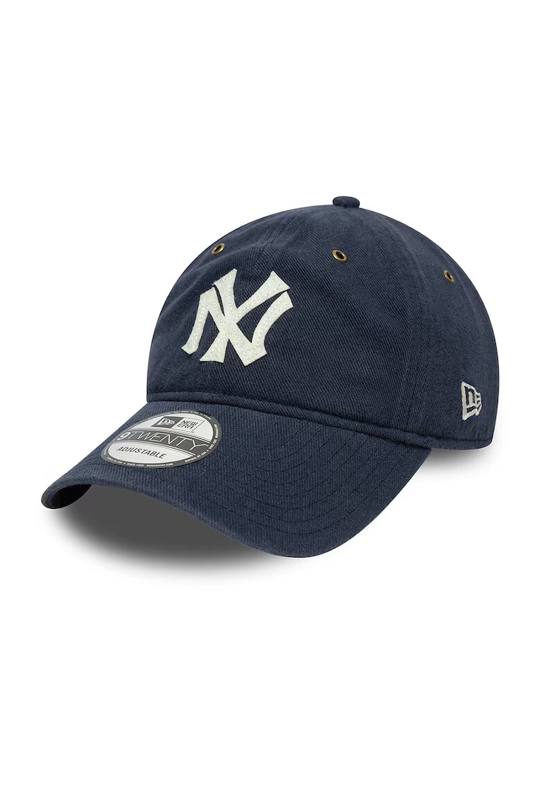 New Era Шапка New York Yankees 9TWENTY - Бял/Ултрамарин синьо