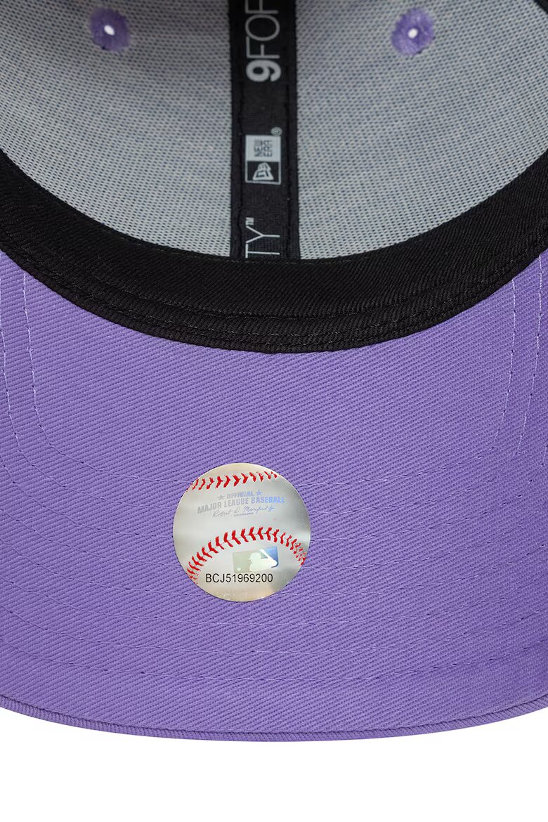 New Era Шапка от памук LA Dodgers 9FORTY Виолетов