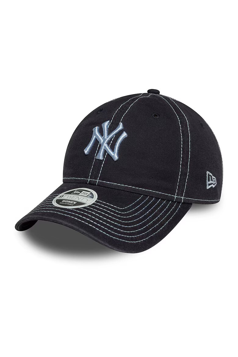 New Era Шапка с контрастни шевове Ултрамарин синьо