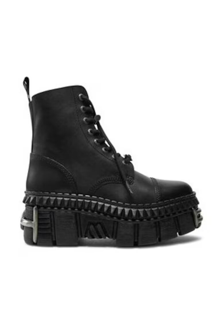NEW ROCK Мъжки боти модел M-WALL083CCT-S9 - екокожа - цвят