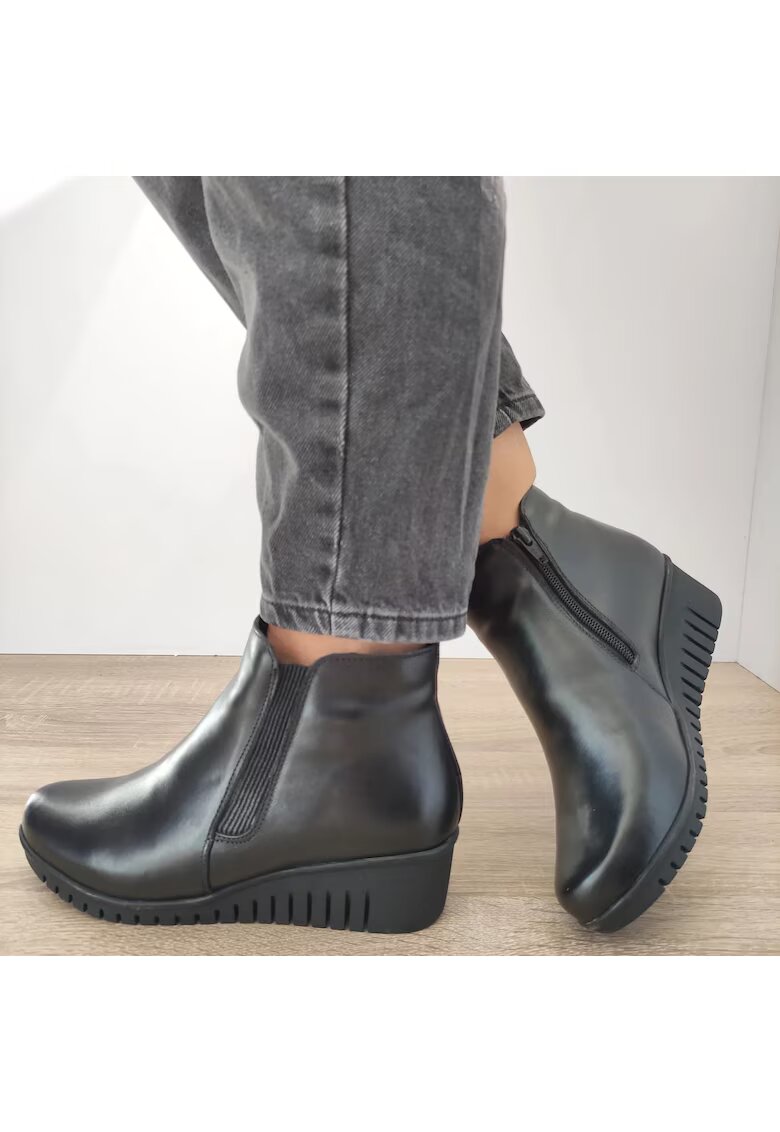 Nicolis Ежедневни дамски боти 159655 Black - черни