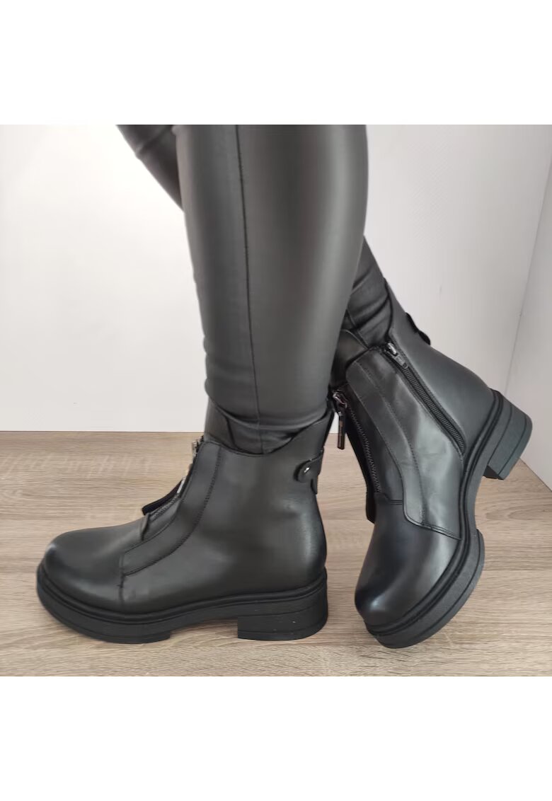 Nicolis Ежедневни дамски боти 30809 Black - черни