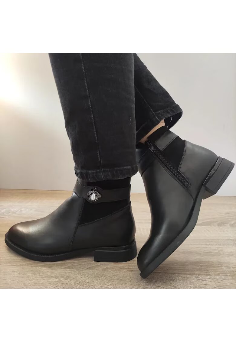 Nicolis Ежедневни дамски боти 31901 Black - черни