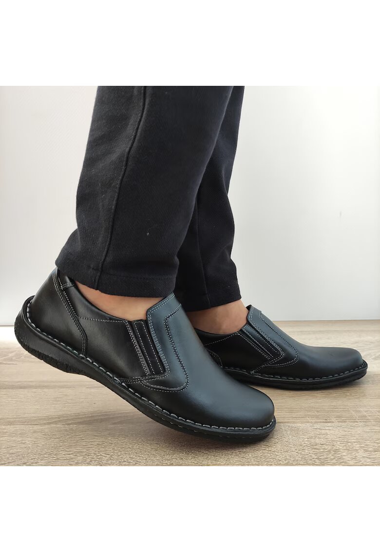 Nicolis Ежедневни мъжки обувки 202316 Black - Черни