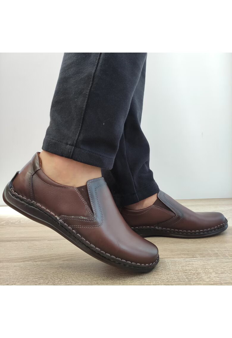 Nicolis Ежедневни мъжки обувки 205633 Brown - Кафяви