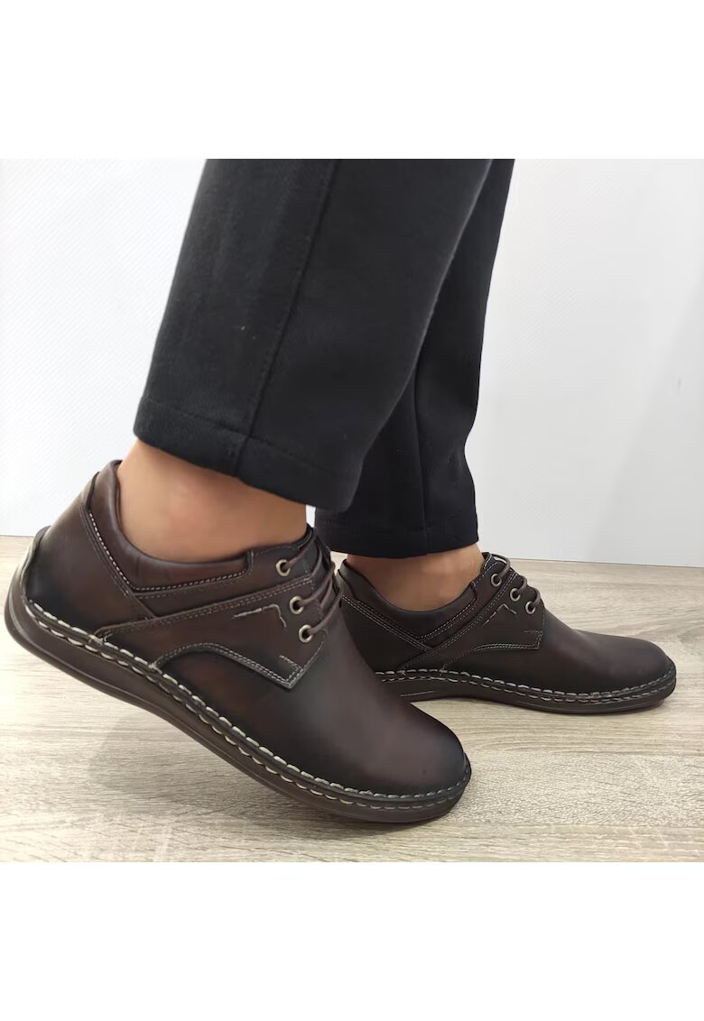 Nicolis Ежедневни мъжки обувки 205733 Brown - Кафяви