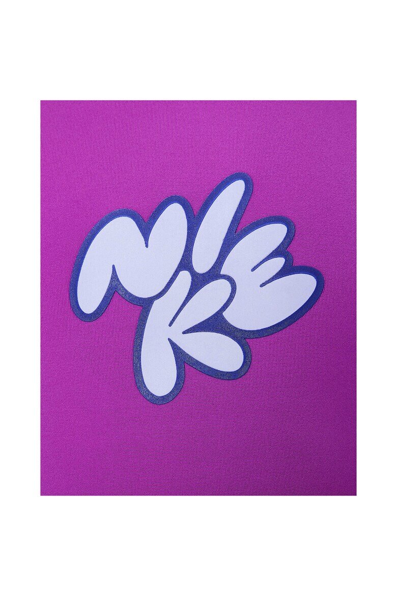 Nike Бански костюм Bubble Script За деца Лилав