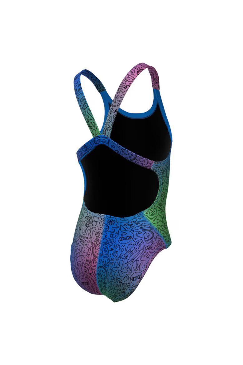 Nike Бански костюм Multi Print Fastback One Piece Жени Многоцветен