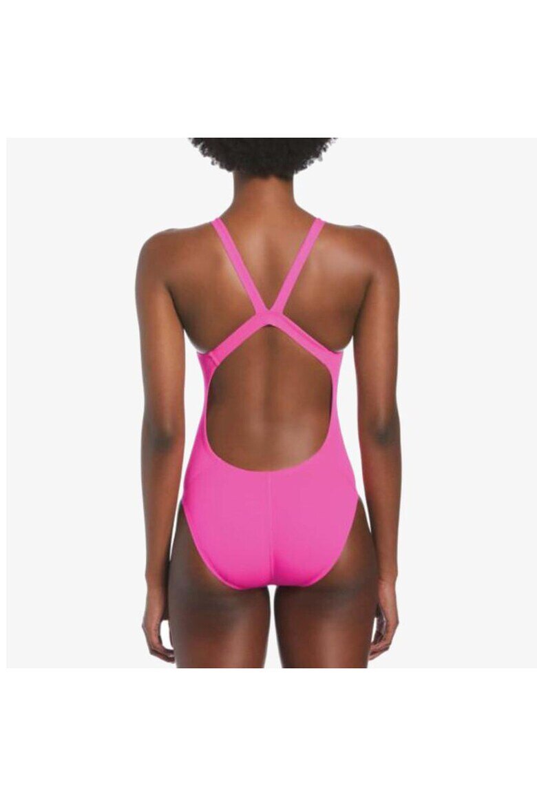 Nike Бански костюм Solid Fastback One Piece Жени Розово
