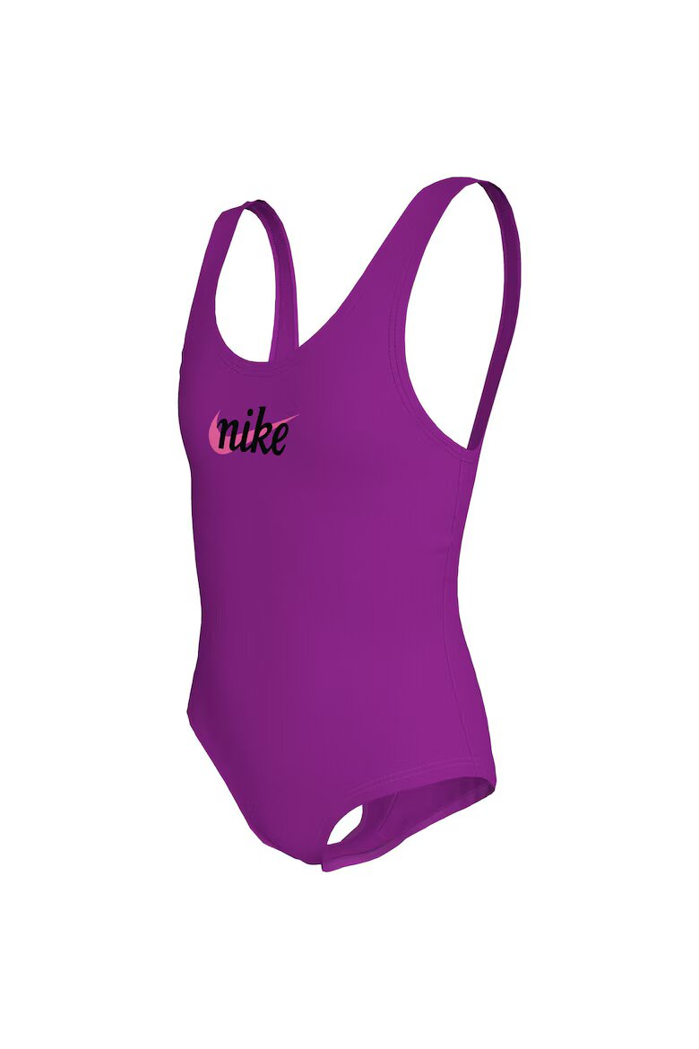 Nike Бански костюм Swim Signature Swoosh За деца Лилав