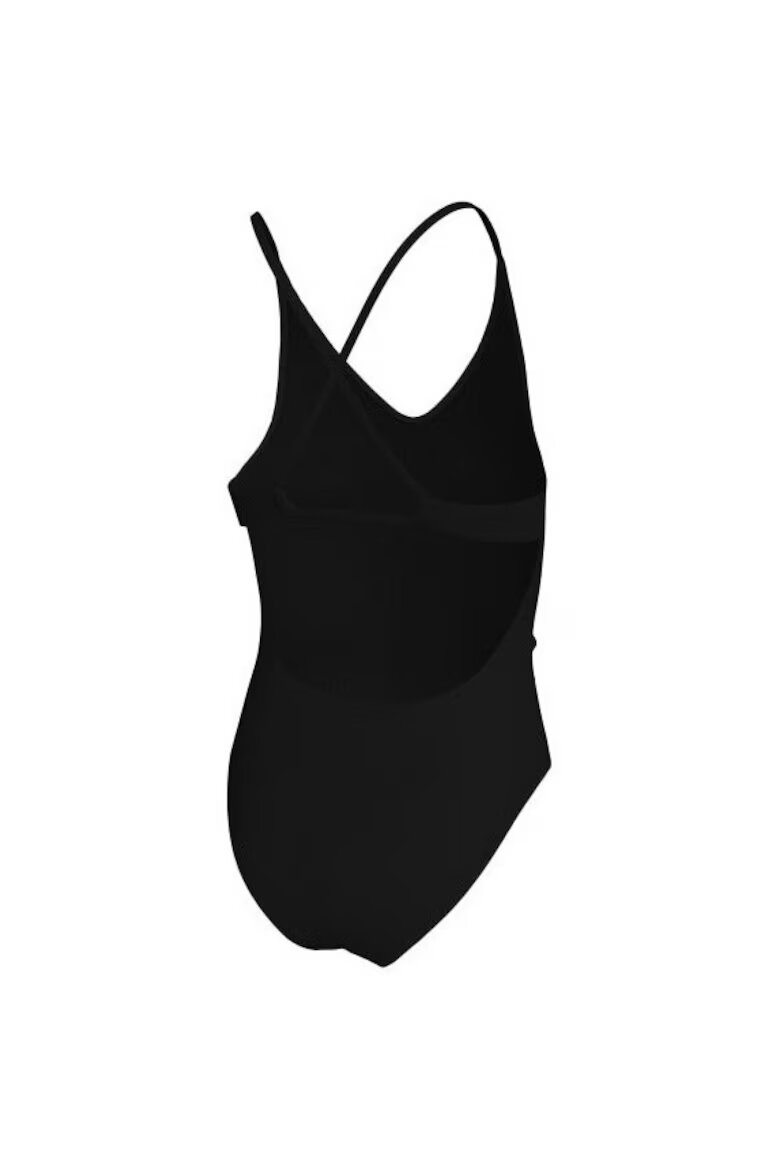 Nike Бански костюм Swim Solid За жени Черен
