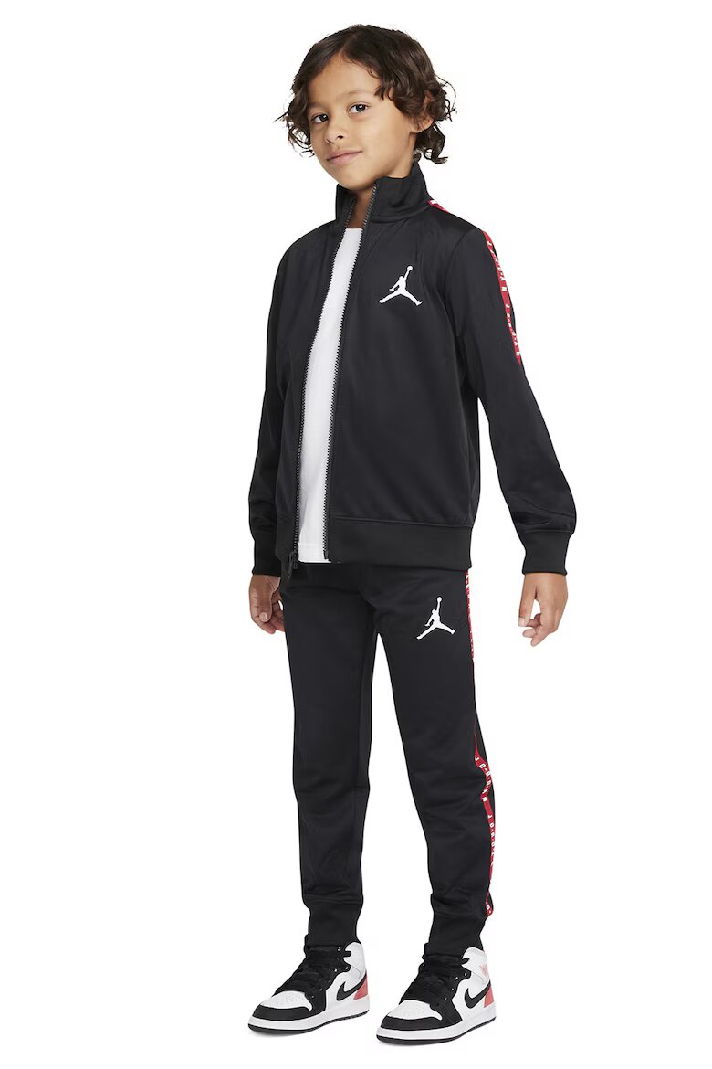 Nike Баскетболен екип Air Jordan с цип Червен/Черен/Бял