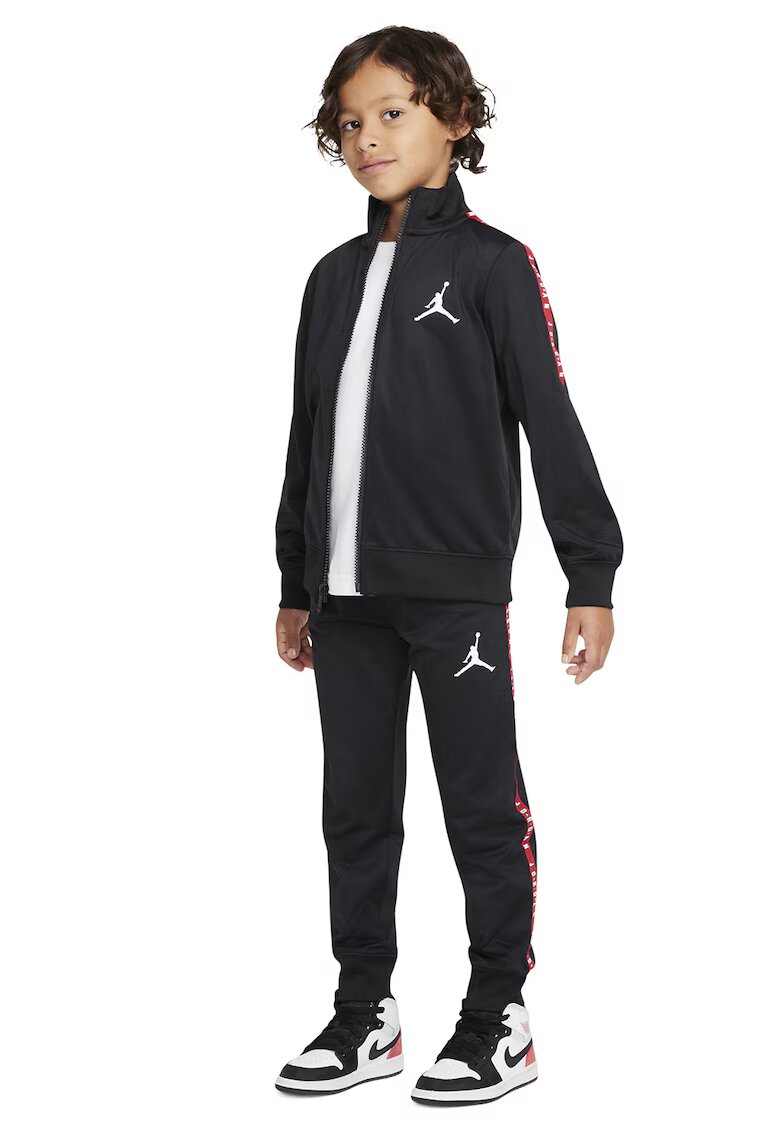 Nike Баскетболен екип Air Jordan с цип - Тъмносин/Бял