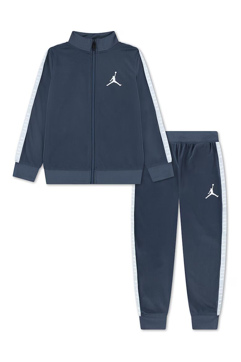 Nike Баскетболен екип Air Jordan с цип Тъмносин/Бял