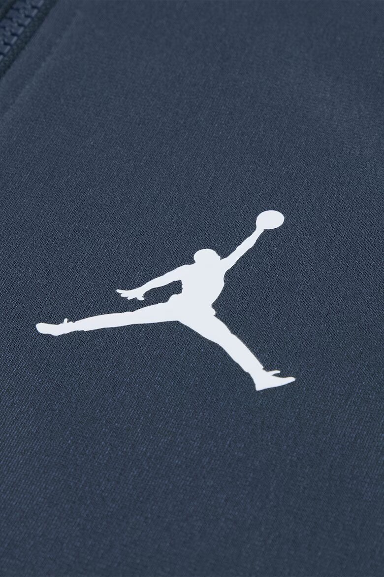 Nike Баскетболен екип Air Jordan с цип Тъмносин/Бял