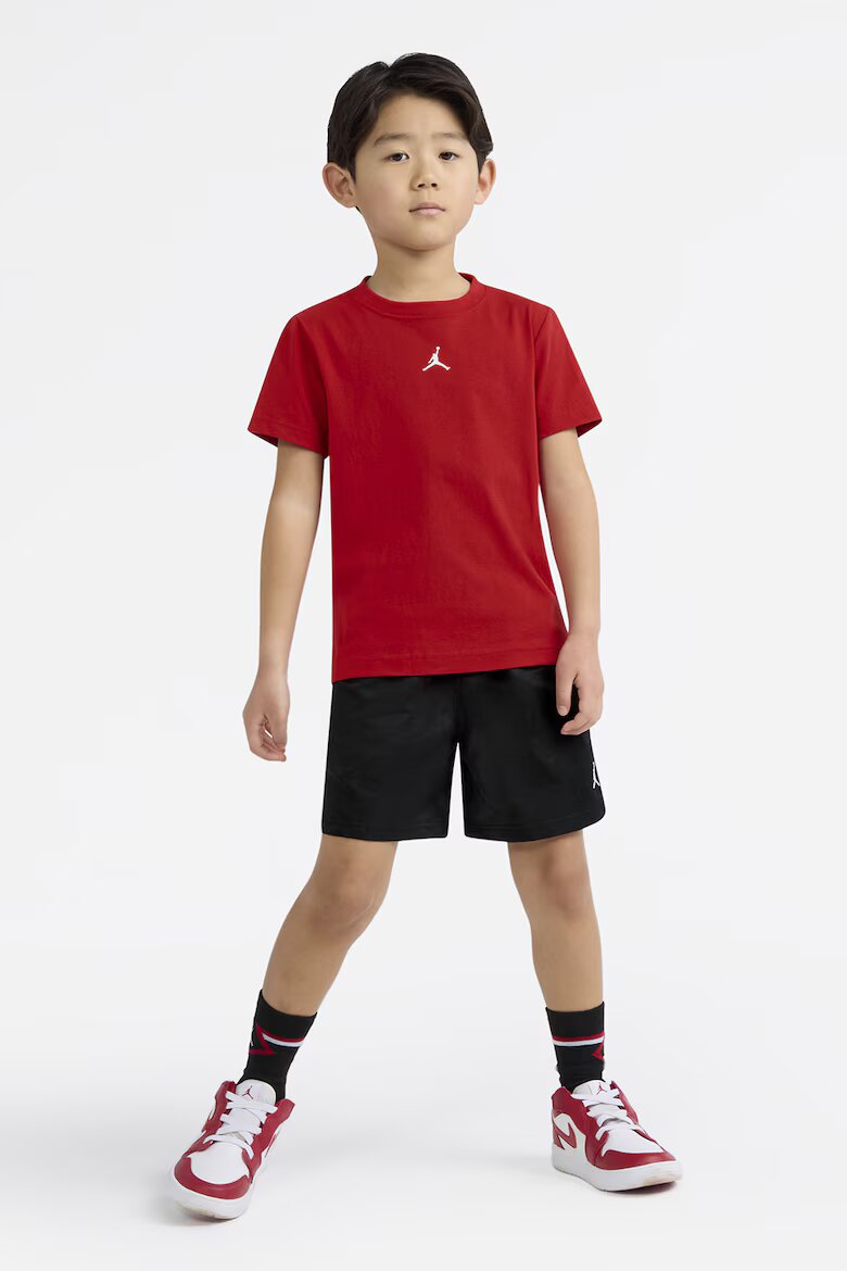 Nike Баскетболен екип с памук Червен/Черен
