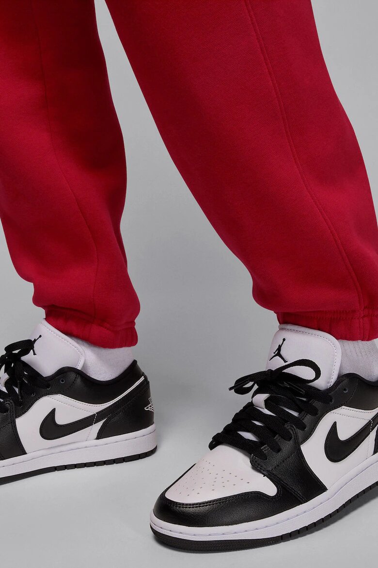 Nike Баскетболен панталон с джобове встрани Червен/Бял