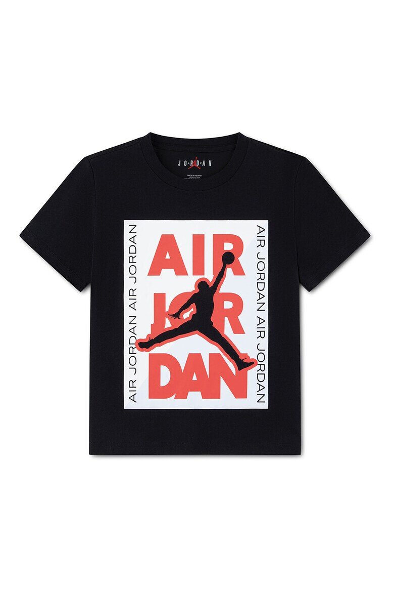 Nike Баскетболна тениска JDB HBR City Tee Червен/Черен/Бял