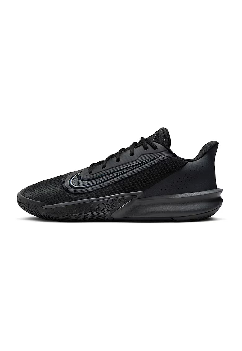 Nike Баскетболни обувки Precision 7 от текстил - Кафяв/Лилав