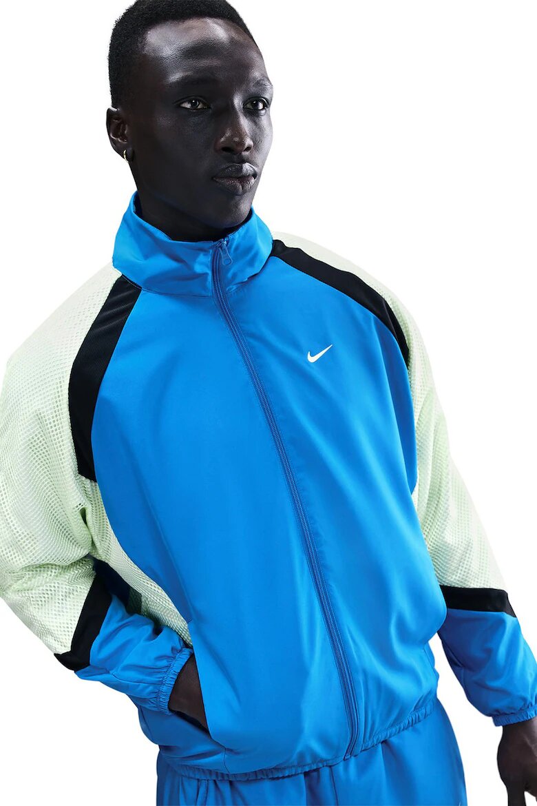 Nike Баскетболно яке Icon с лого Кралско Синьо/Лайм зелено
