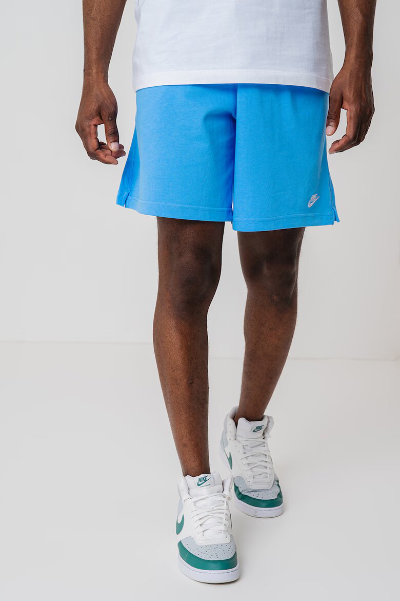 Nike Бермуди Club с връзка Светлосин