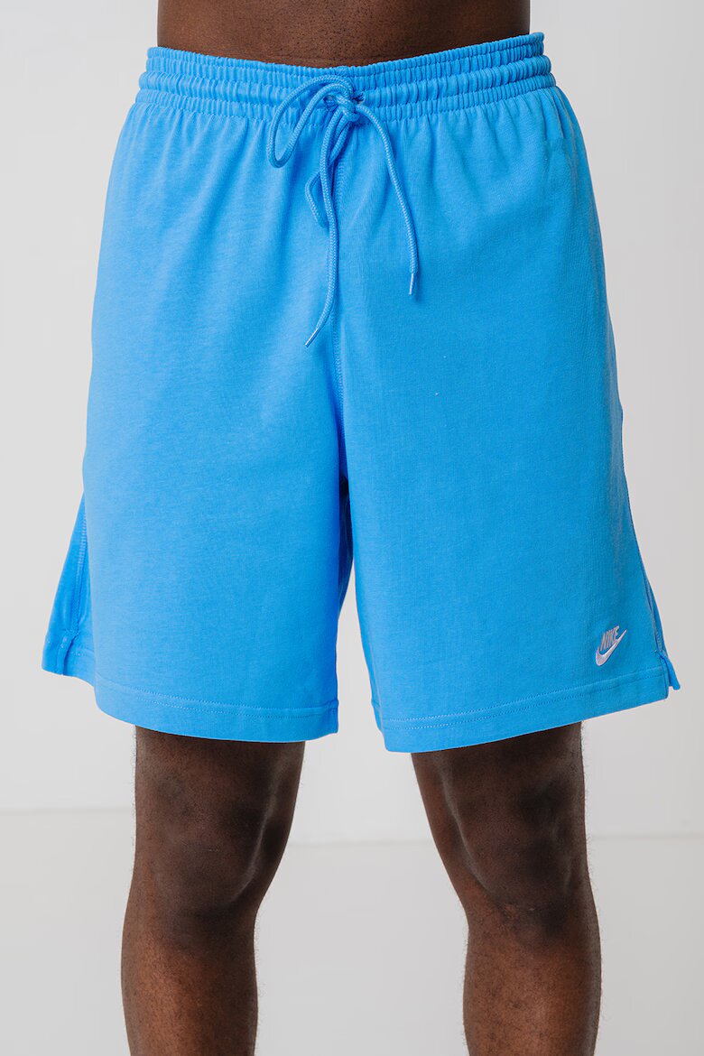 Nike Бермуди Club с връзка Светлосин