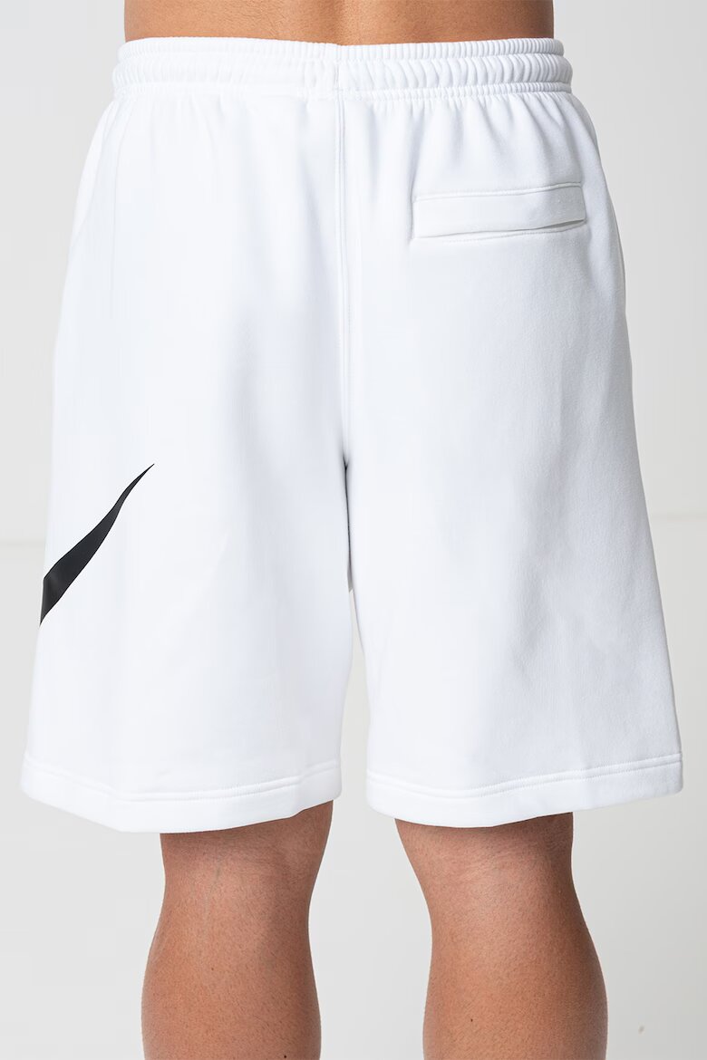 Nike Бермуди с връзка и джобове Бял