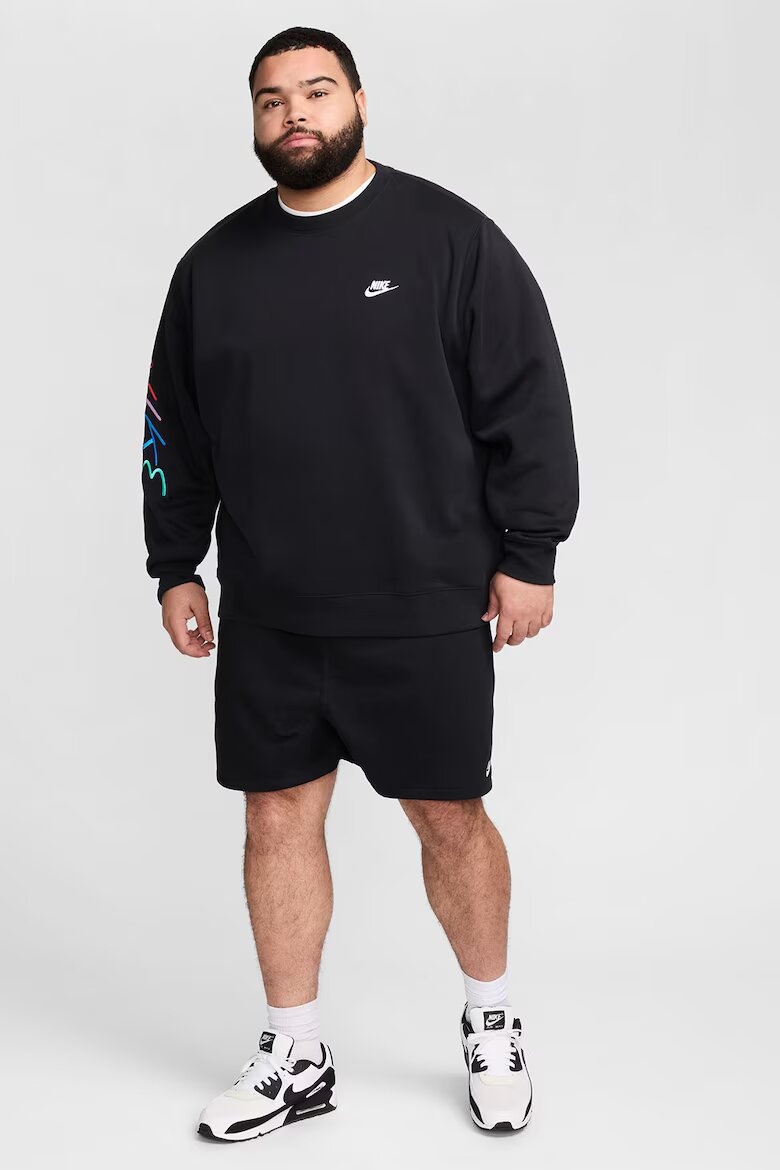 Nike Бермуди с връзка и джобове Черен