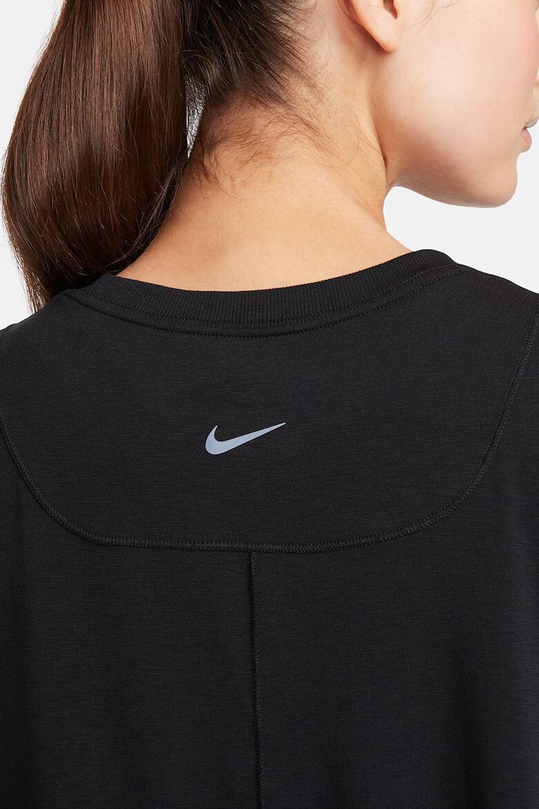 Nike Блуза One с дълги ръкави Черен