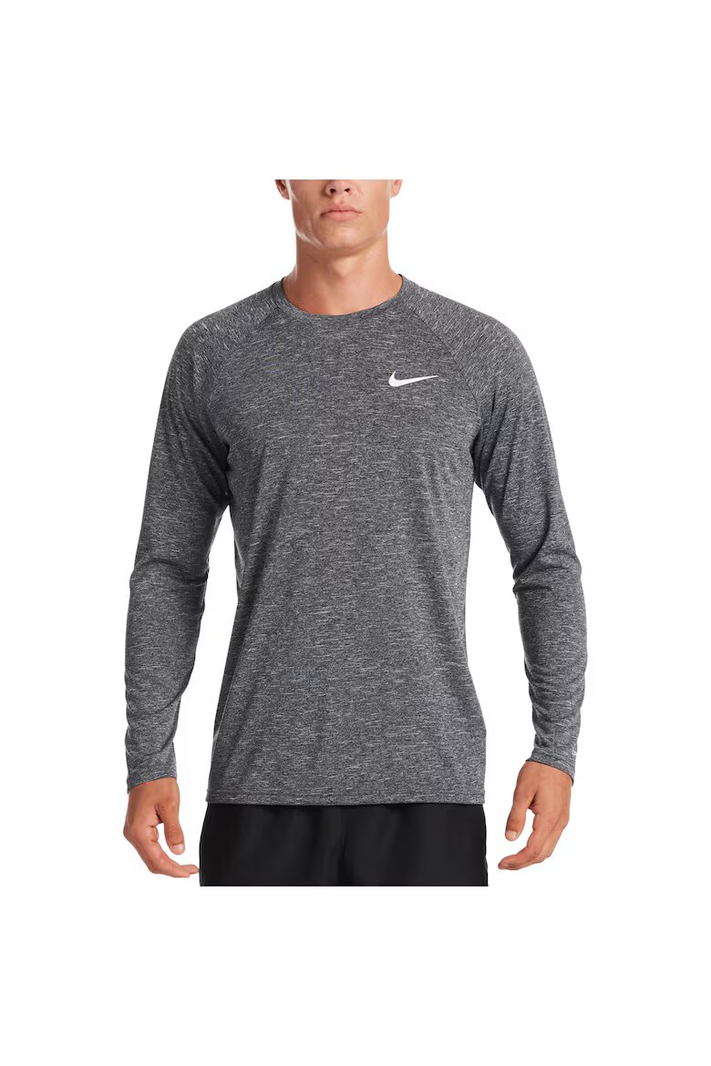 Nike Блуза за плуване Long Sleeve Hydroguard Tъмносив