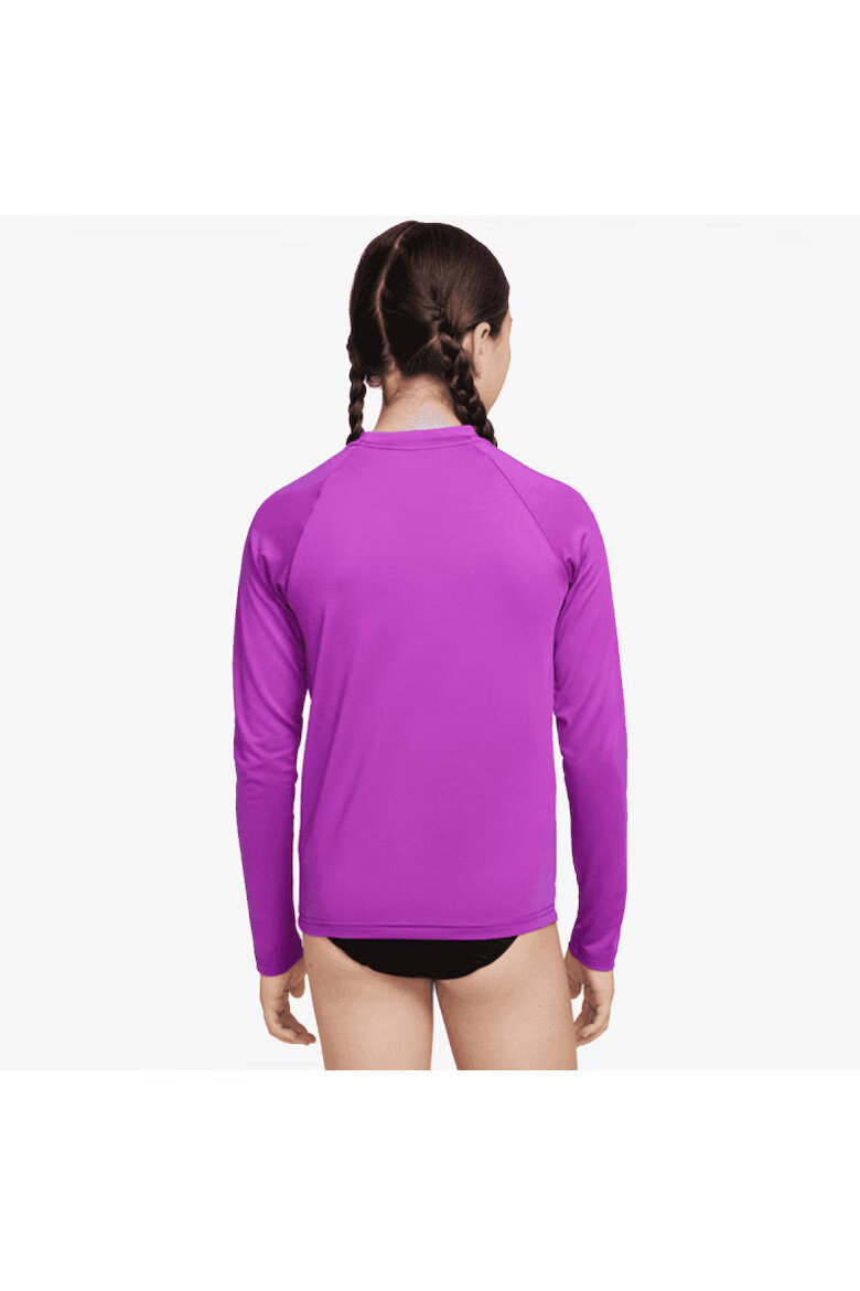 Nike Блуза за плуване Swim Hydroguard За деца Розов