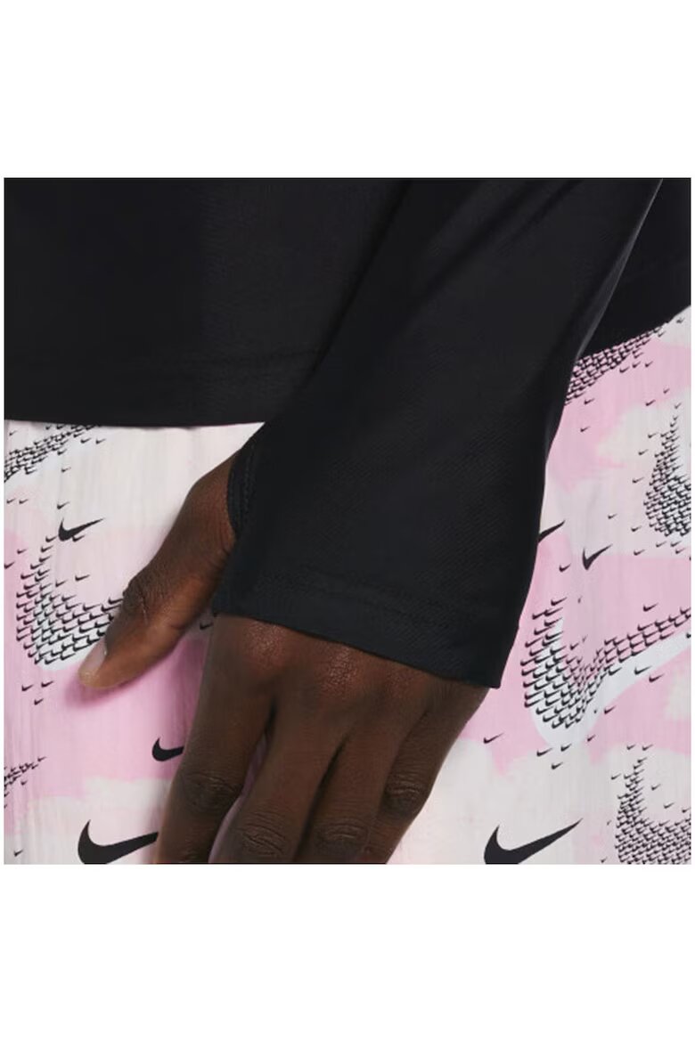Nike Блуза за плуване Swim Whitewater За мъже Черен