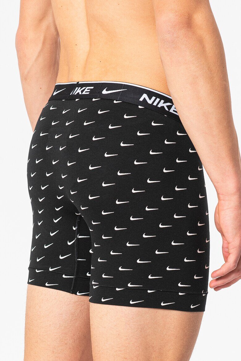 Nike Боксерки с лого - 3 чифта Зелен/Черен/Син