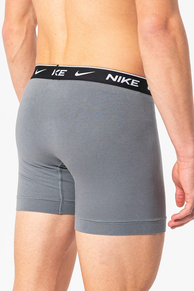 Nike Боксерки с лого - 3 чифта Зелен/Черен/Син