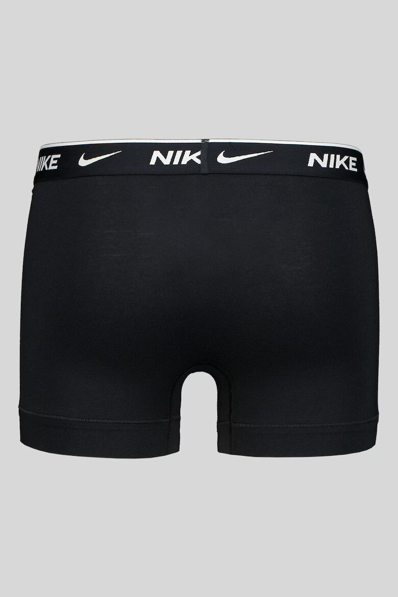 Nike Боксерки с лого на талията - 3 чифта Черен