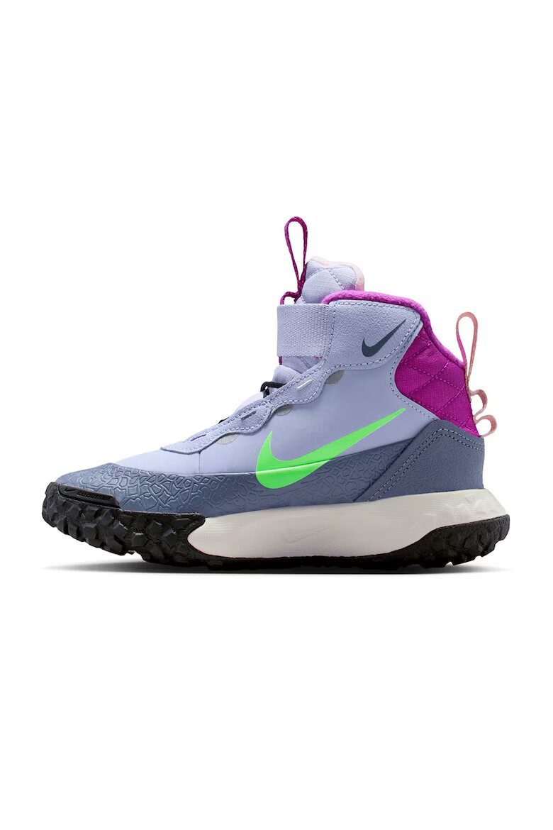 Nike Боти Terrascout с кожа Лилав/Лайм зелено
