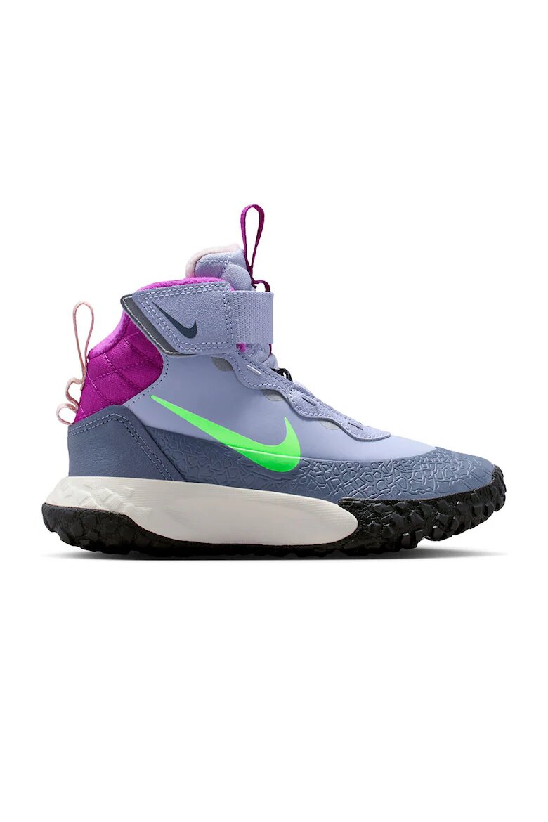 Nike Боти Terrascout с кожа Лилав/Лайм зелено