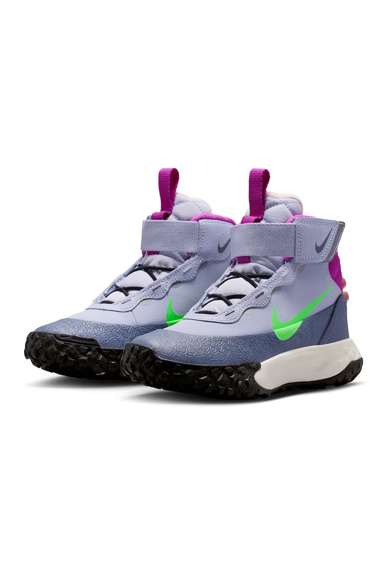 Nike Боти Terrascout с кожа Лилав/Лайм зелено